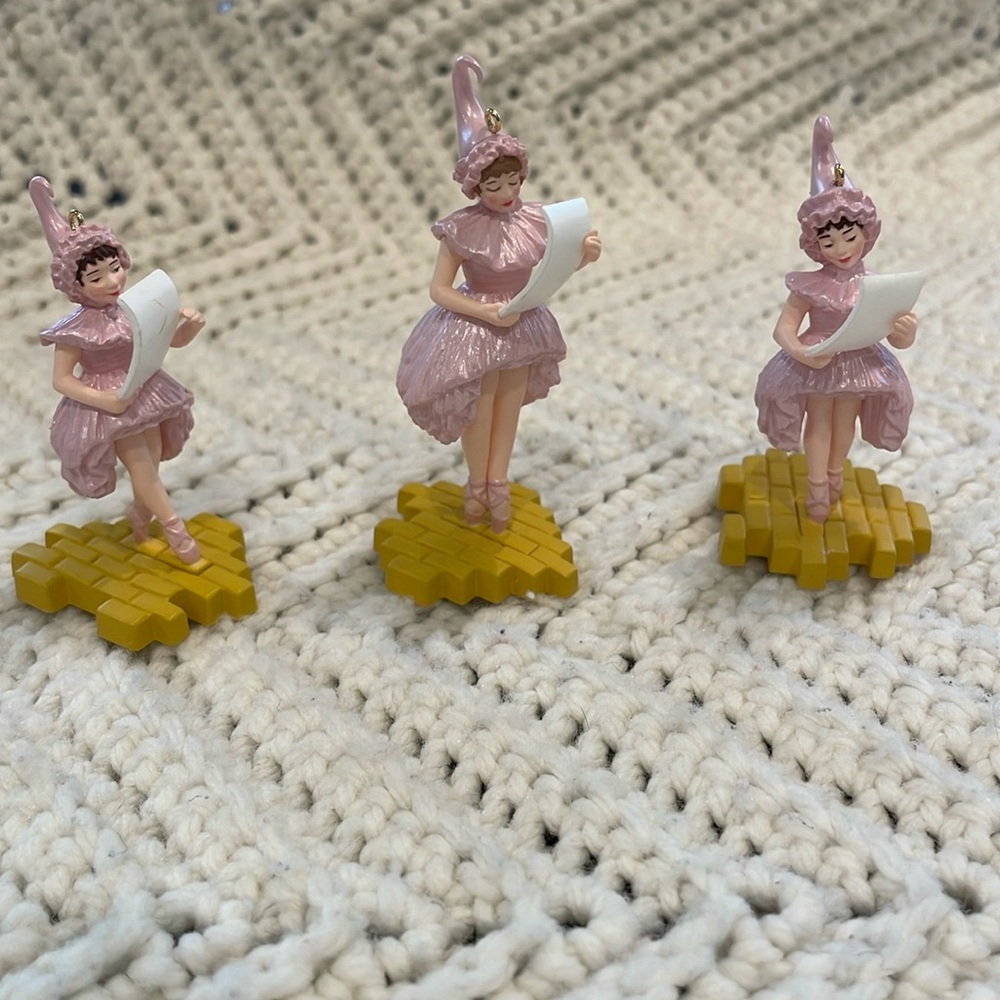 Hallmark Wizard of Oz 1999 Lullaby League ornaments